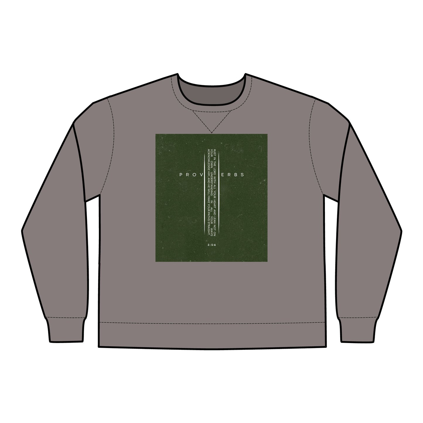 Cross Unisex ComfortWash® Garment Dyed Crewneck Sweatshirt