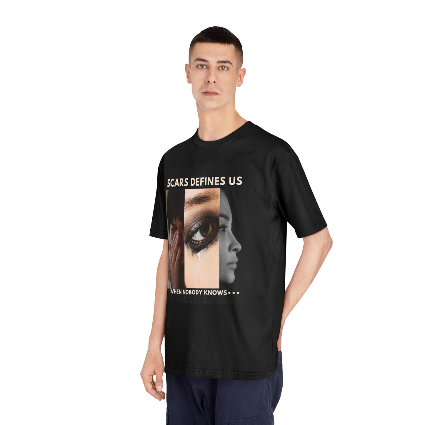 Scars defines us Unisex Classic Crewneck T-Shirt