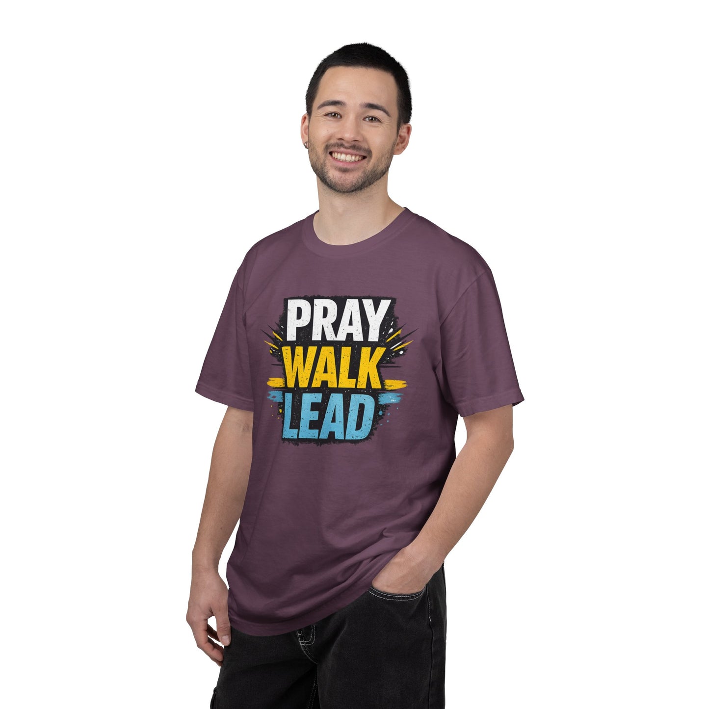 Pray Walk Lead T-Shirt — Inspirational Christian Faith Tee