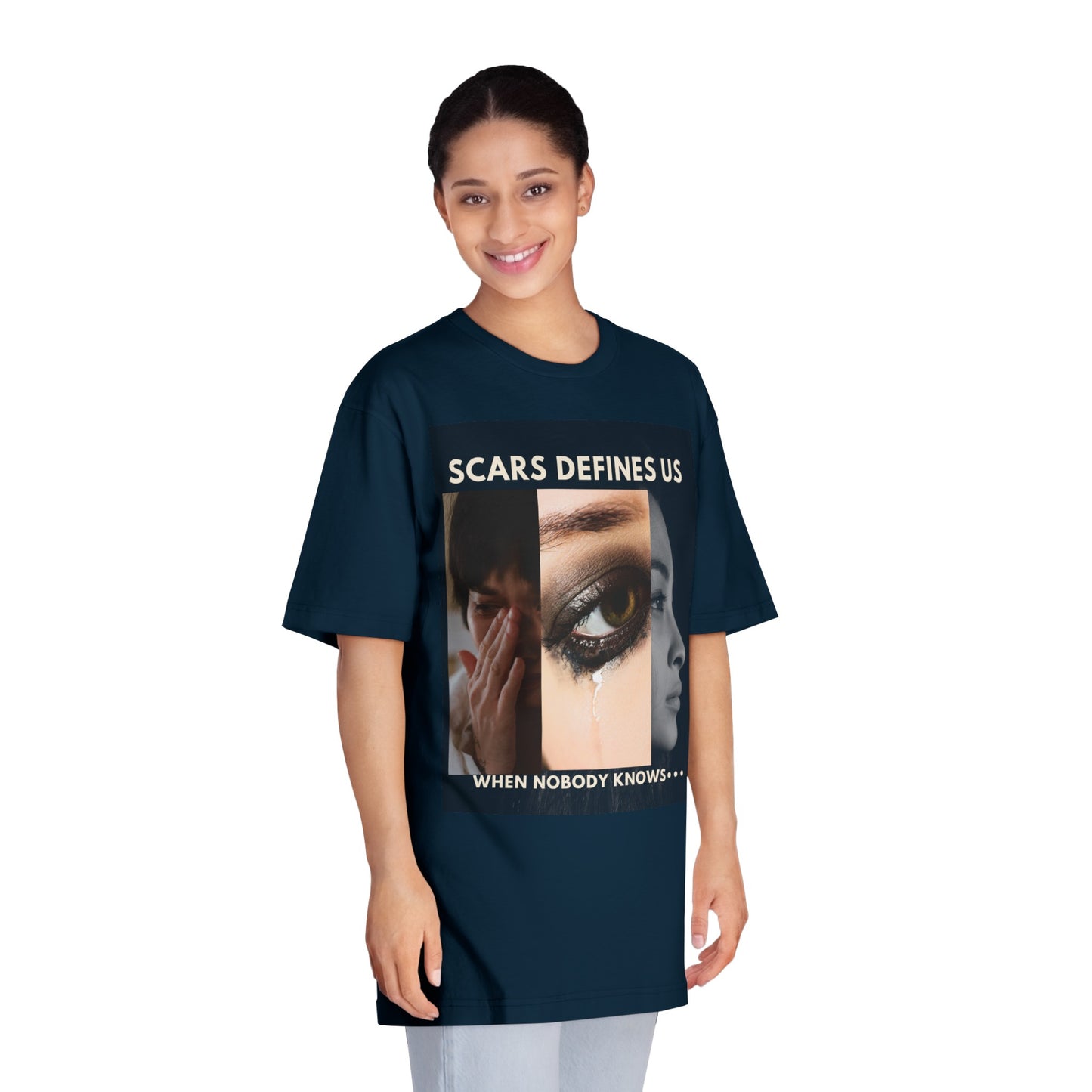 Scars defines us Unisex Classic Crewneck T-Shirt