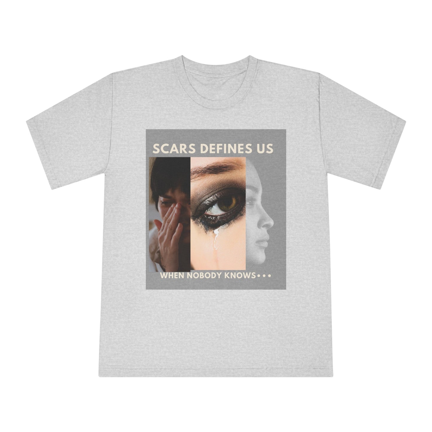 Scars defines us Unisex Classic Crewneck T-Shirt