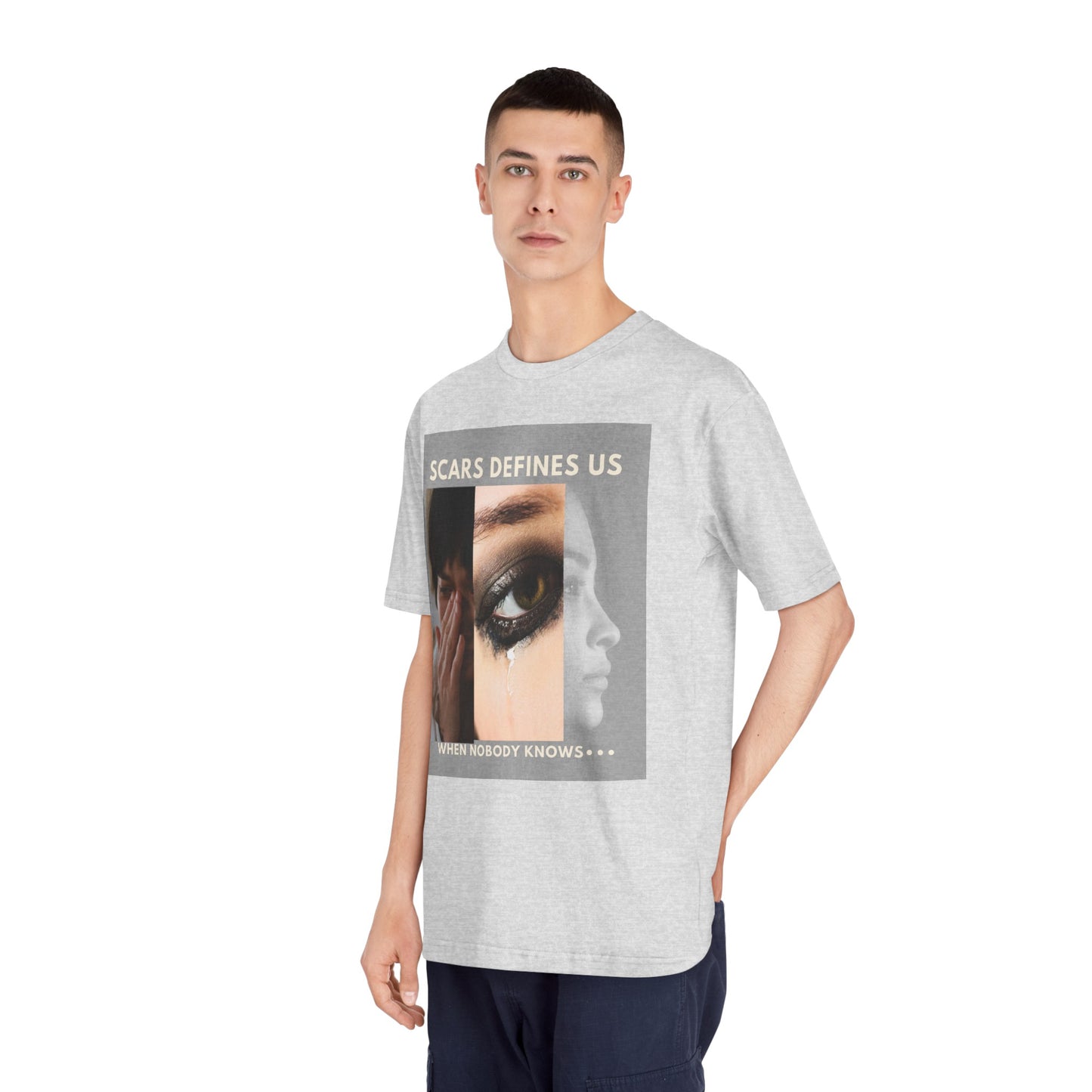 Scars defines us Unisex Classic Crewneck T-Shirt