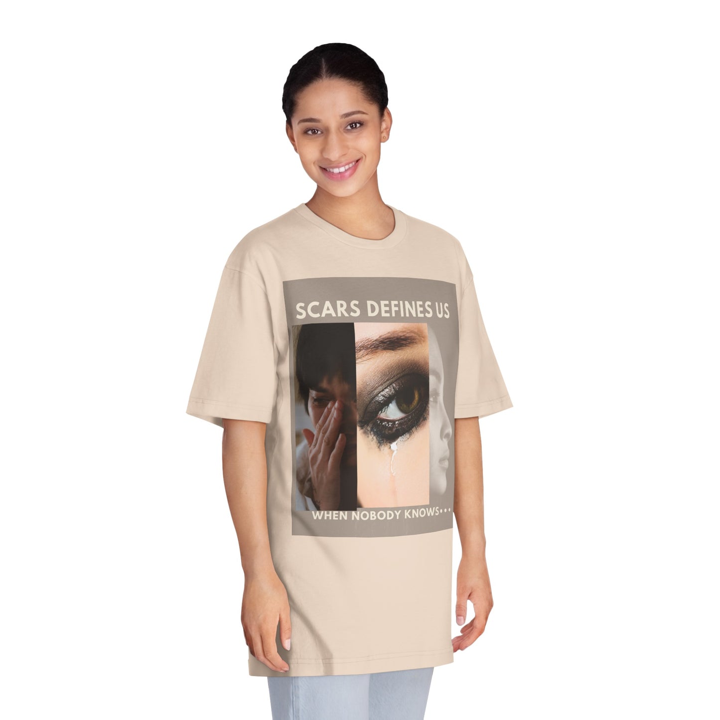 Scars defines us Unisex Classic Crewneck T-Shirt