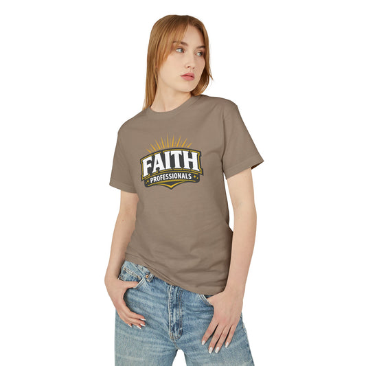 Faith Professionals T-Shirt — Vintage Crest Christian Tee