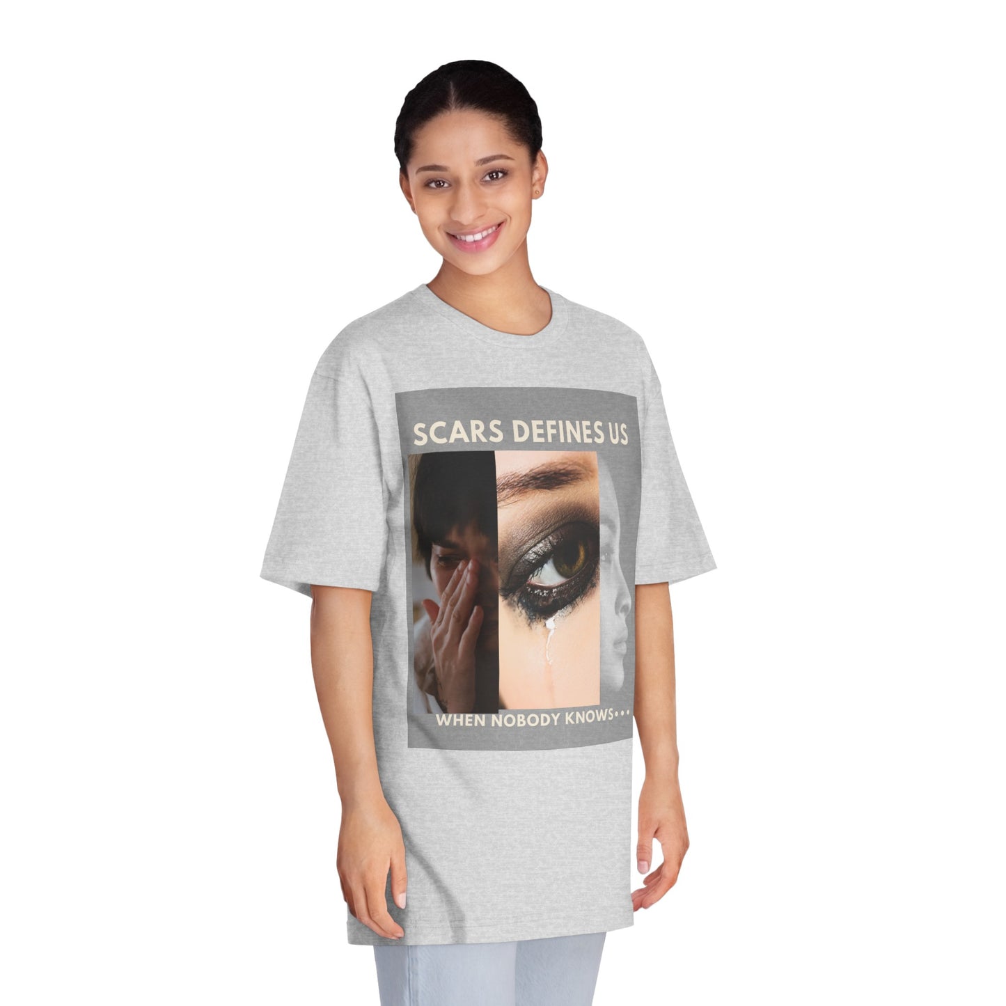 Scars defines us Unisex Classic Crewneck T-Shirt