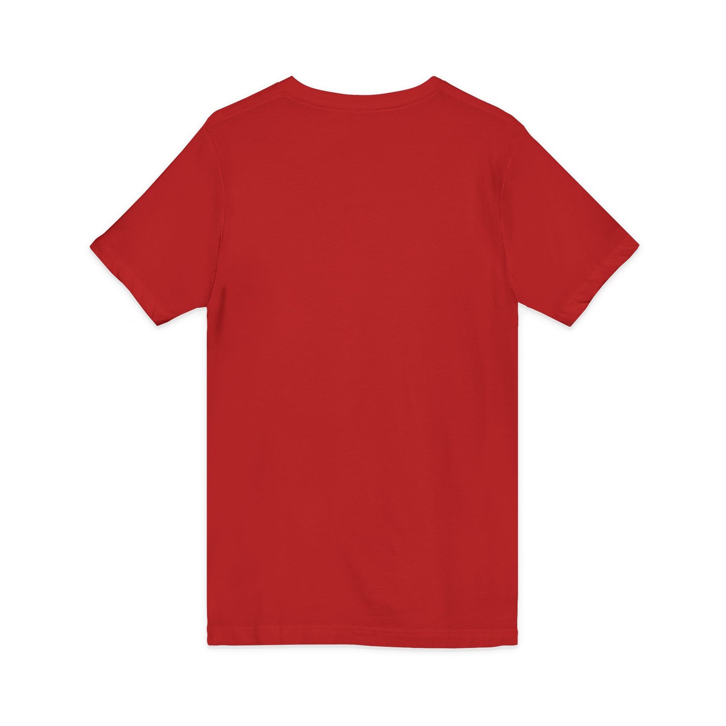 V-Neck Tee — 'Faith without Work is Dead' Vintage Sun Graphic