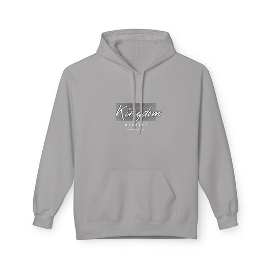Retro Script "West Coast" White Hoodie — Vintage Stripe Graphic Pullover