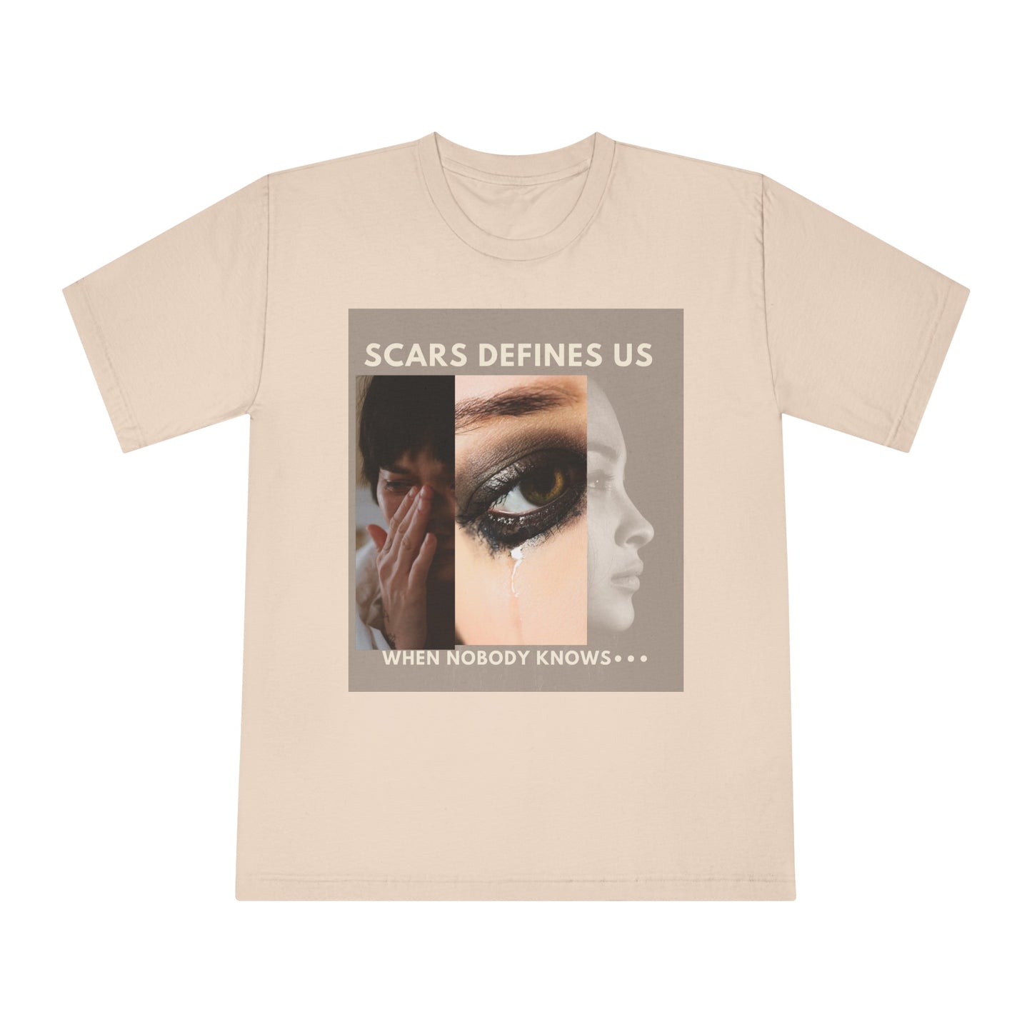 Scars defines us Unisex Classic Crewneck T-Shirt