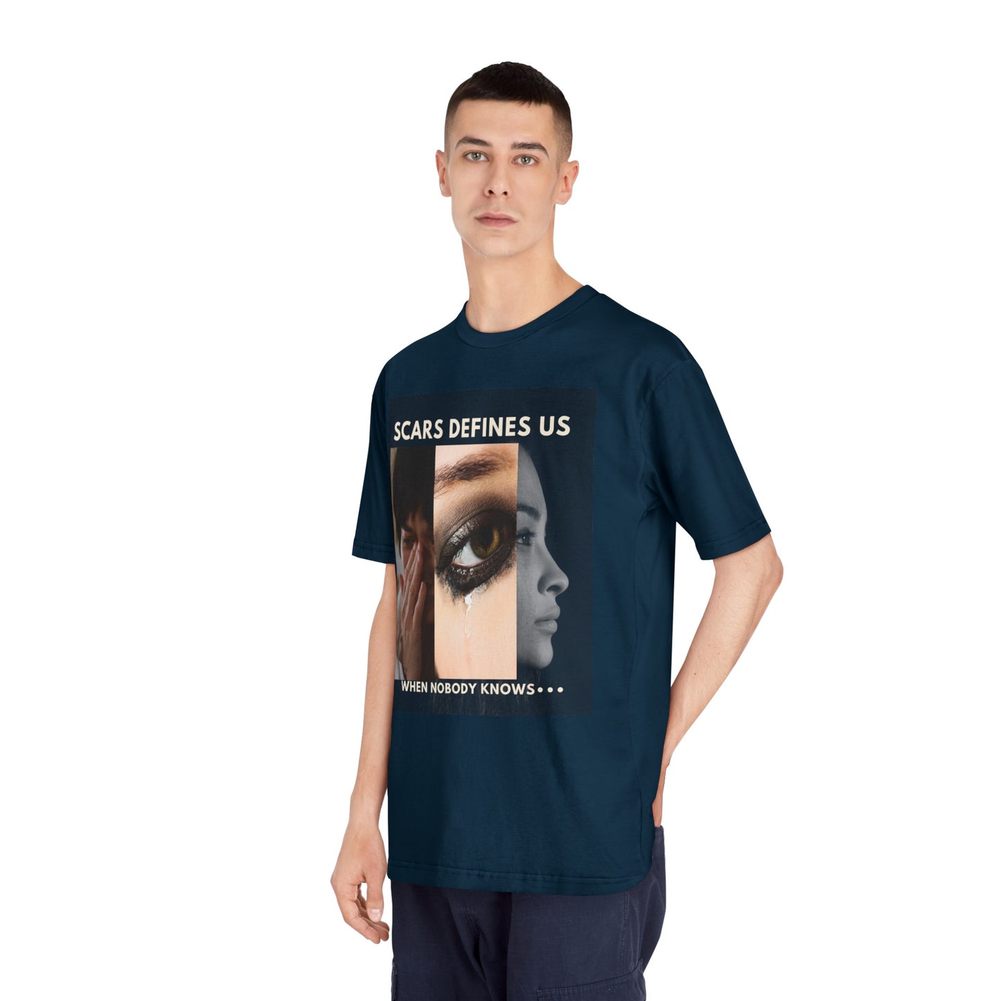 Scars defines us Unisex Classic Crewneck T-Shirt