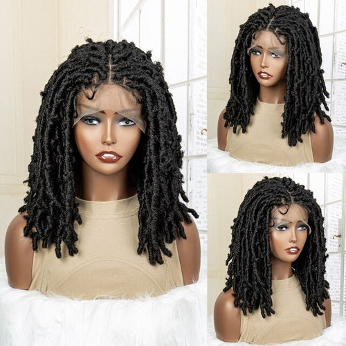 Knotless Synthetic Dreadlock Lace Wig for Black Hair