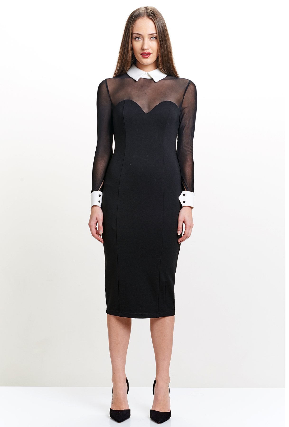 Myra Tuxedo Dress