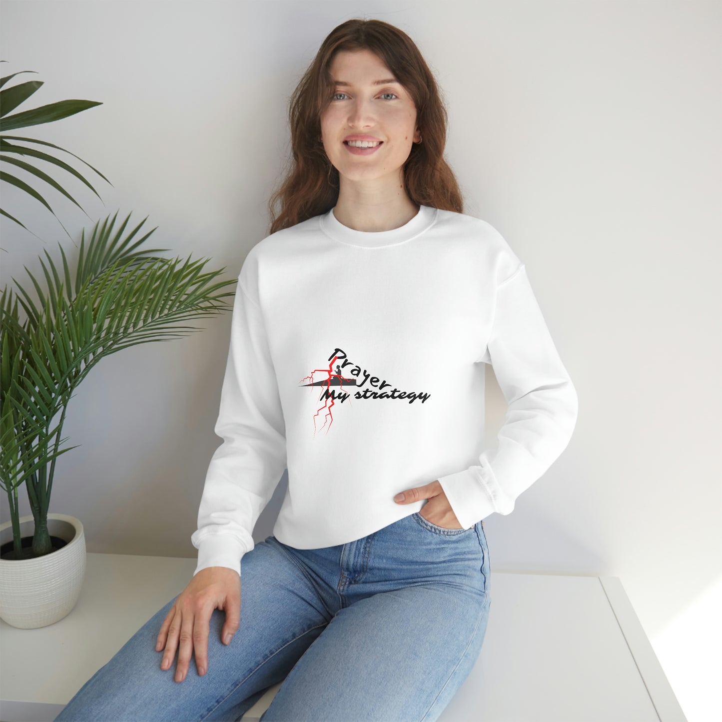 Prayer My Strategy Sweatshirt