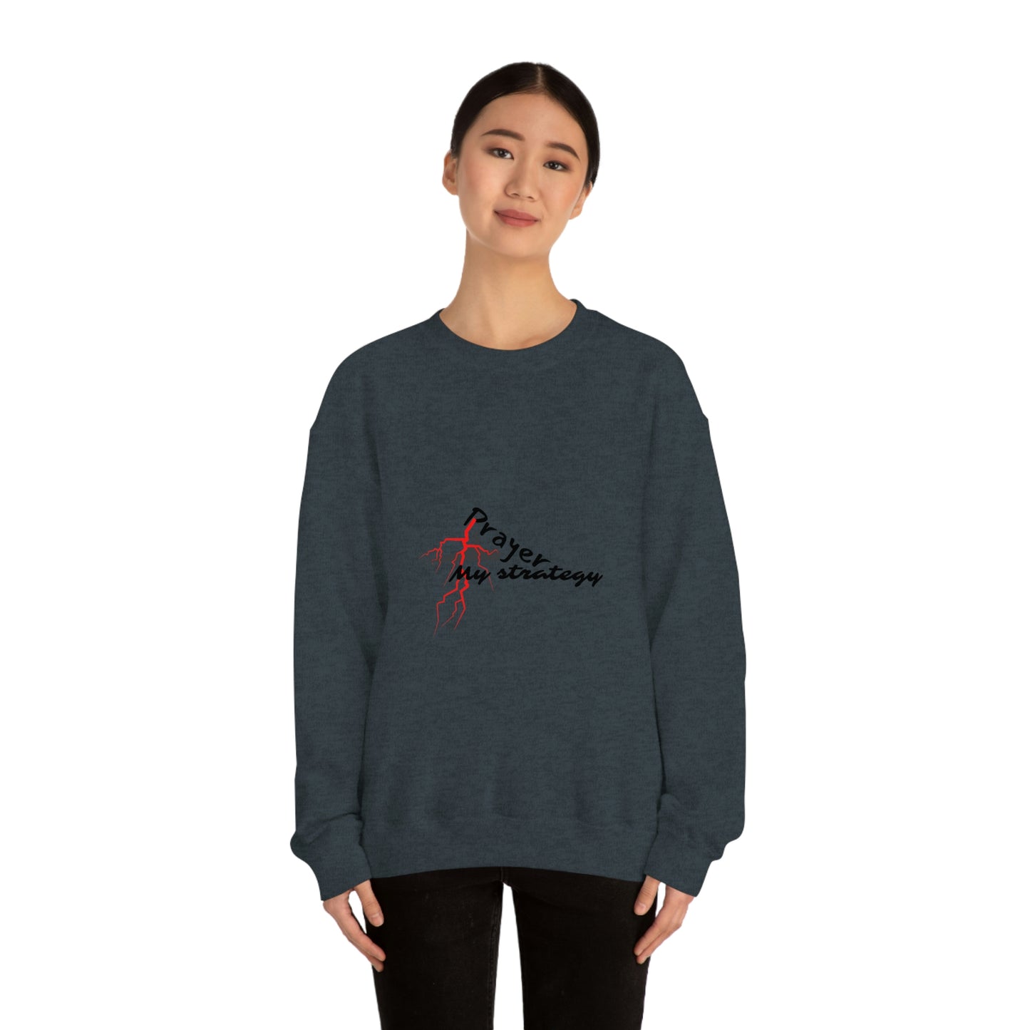 Prayer My Strategy Sweatshirt