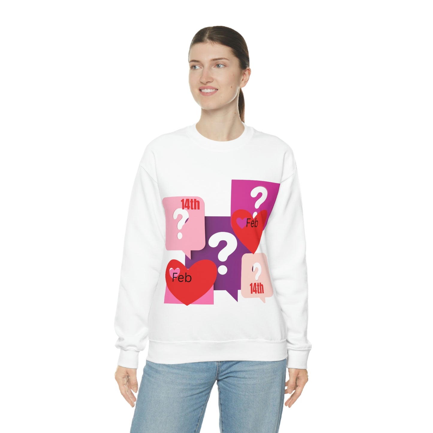Val Heavy Blend Crewneck Sweatshirt