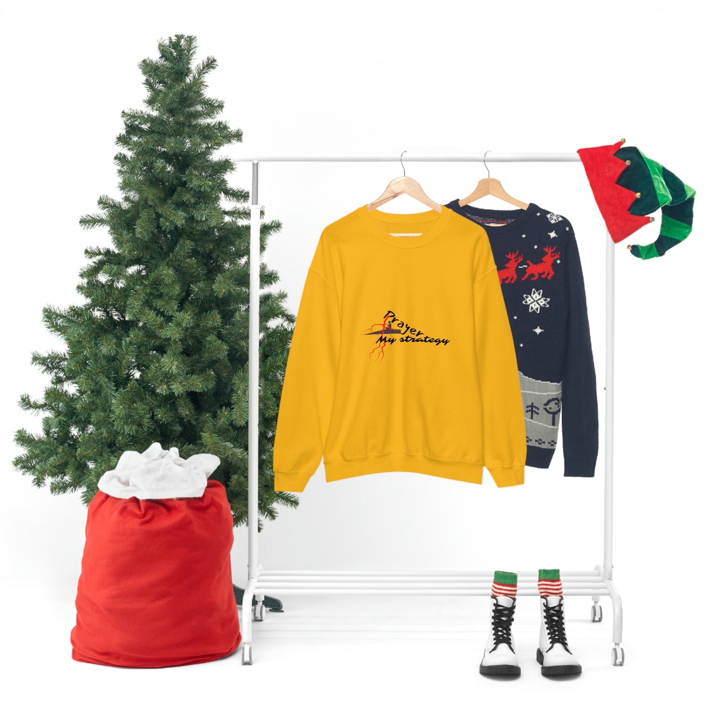 Prayer My Strategy Sweatshirt