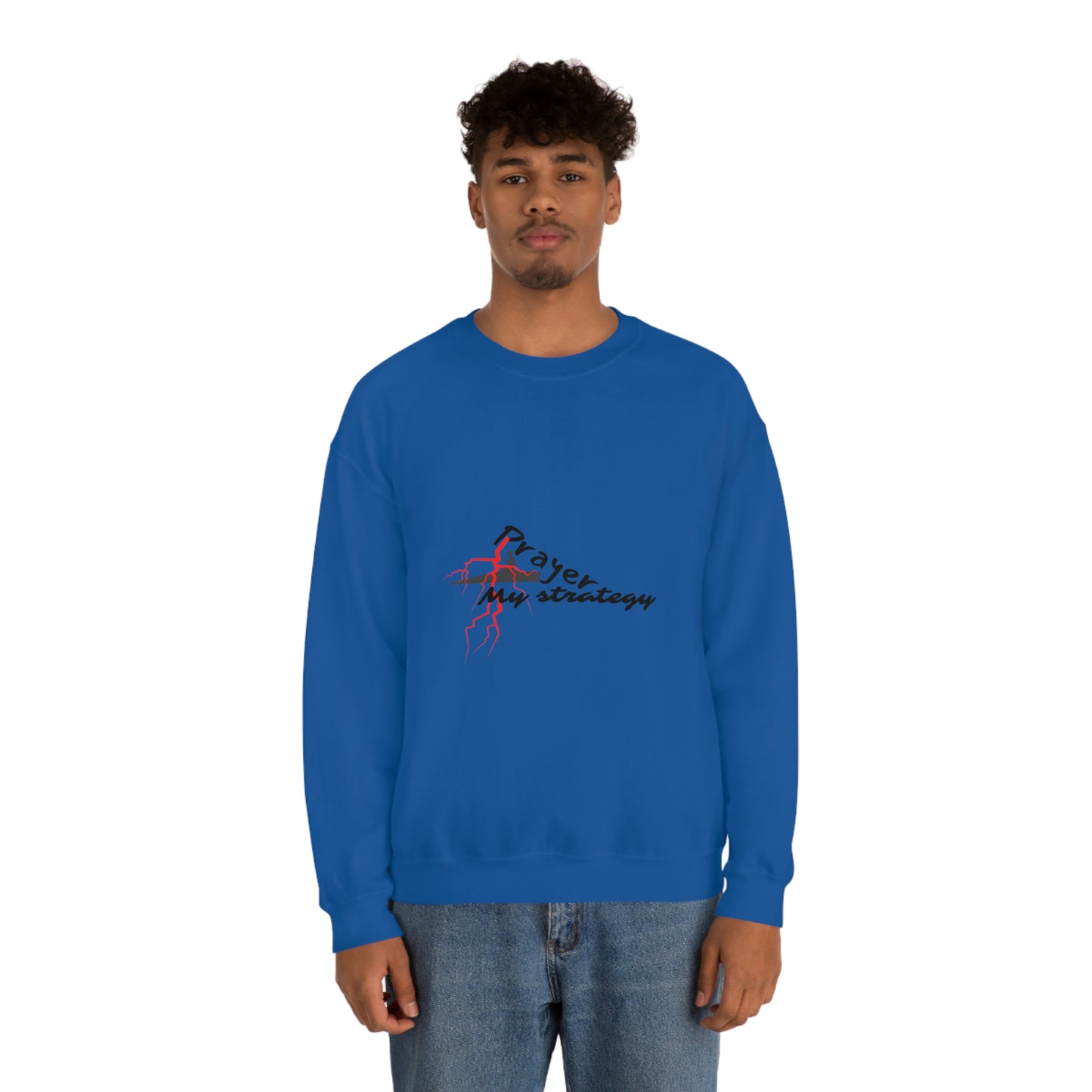 Prayer My Strategy Sweatshirt