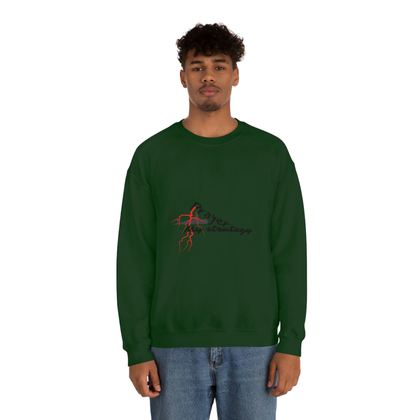 Prayer My Strategy Sweatshirt
