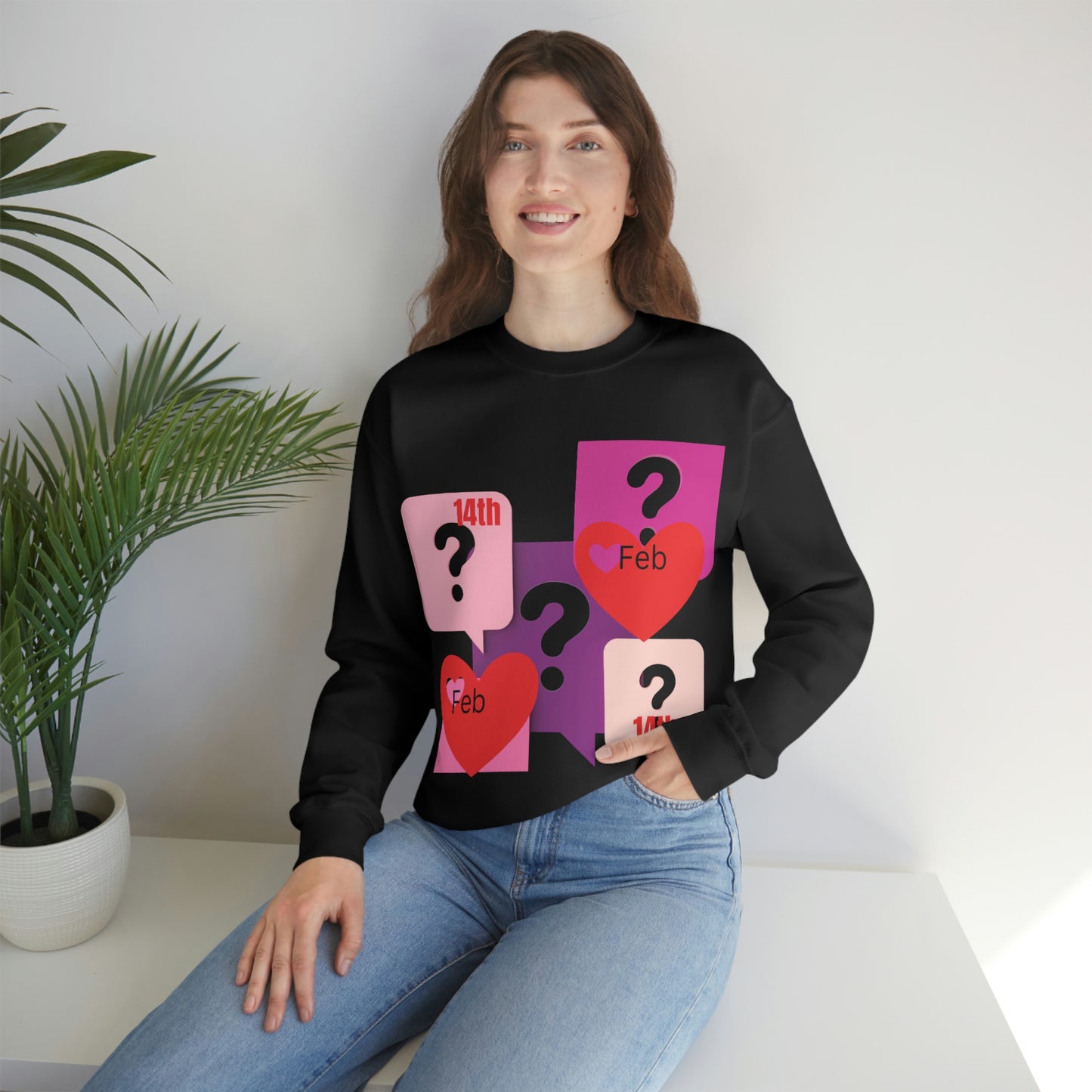 Val Heavy Blend Crewneck Sweatshirt