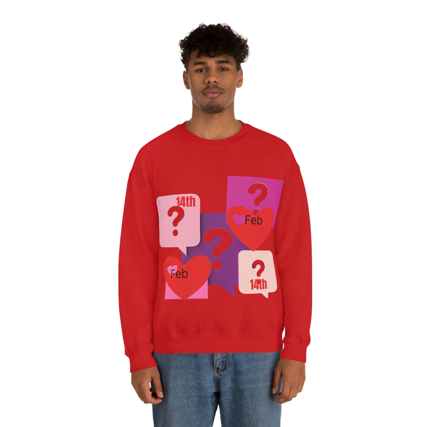 Val Heavy Blend Crewneck Sweatshirt