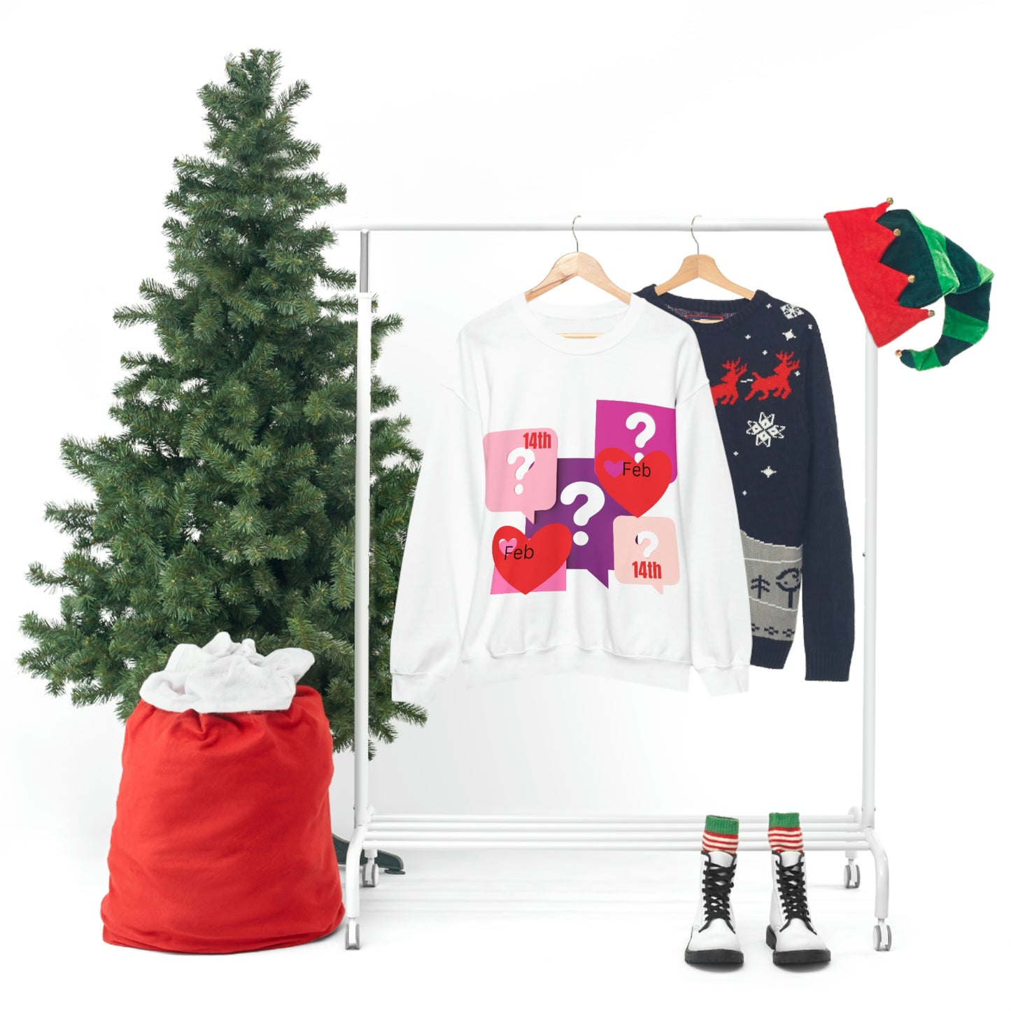 Val Heavy Blend Crewneck Sweatshirt