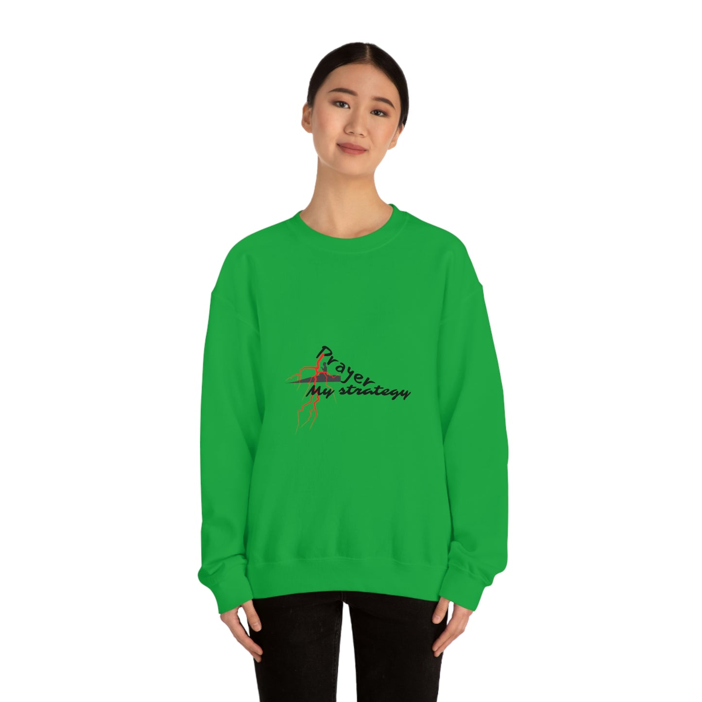 Prayer My Strategy Sweatshirt