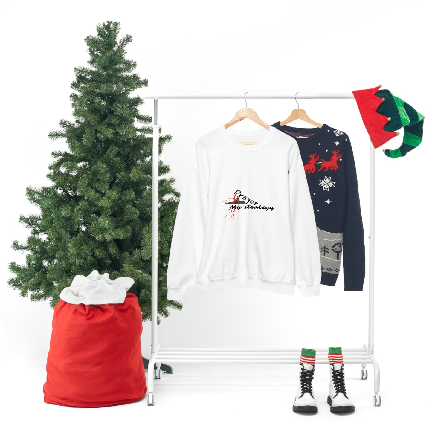 Prayer My Strategy Sweatshirt