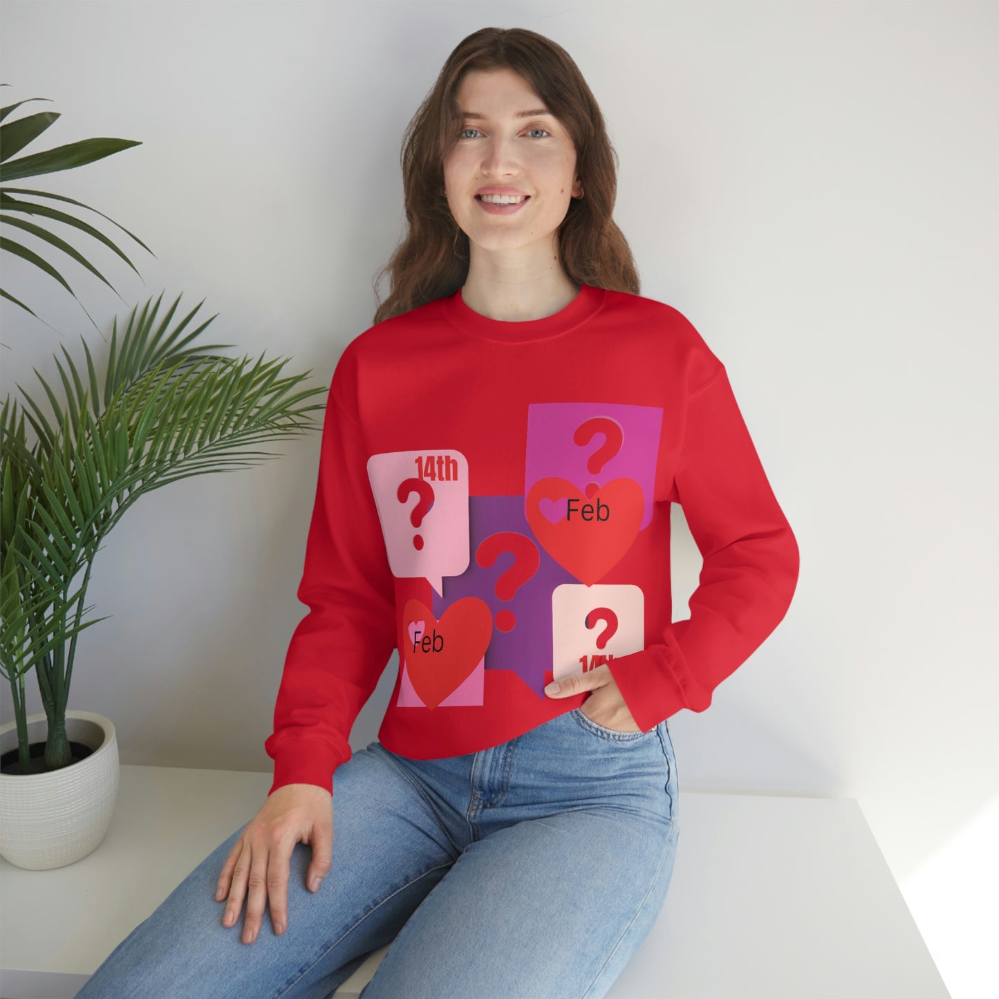 Val Heavy Blend Crewneck Sweatshirt