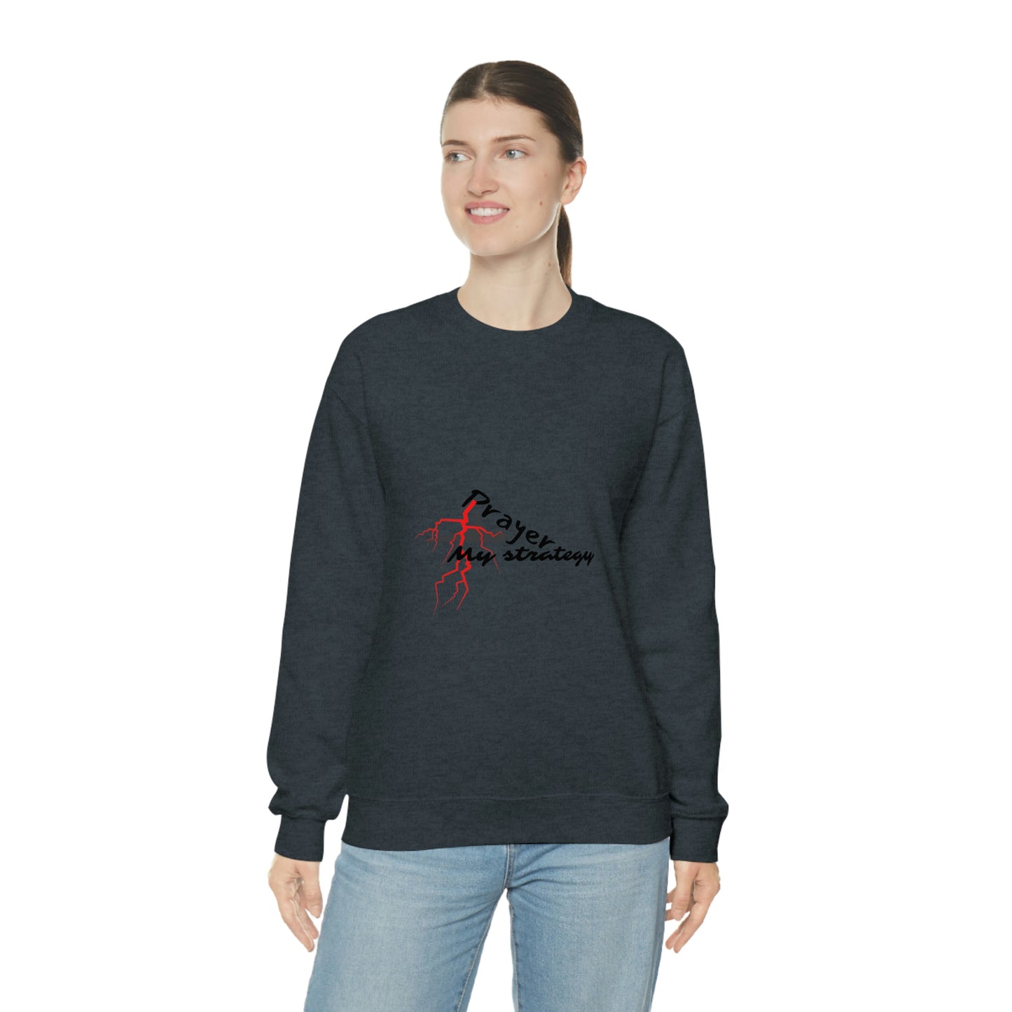 Prayer My Strategy Sweatshirt