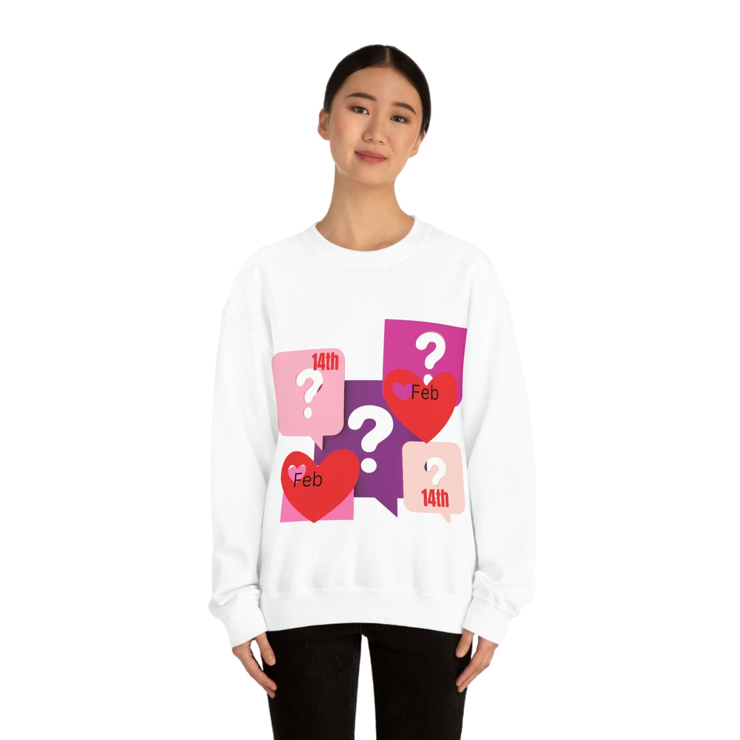 Val Heavy Blend Crewneck Sweatshirt