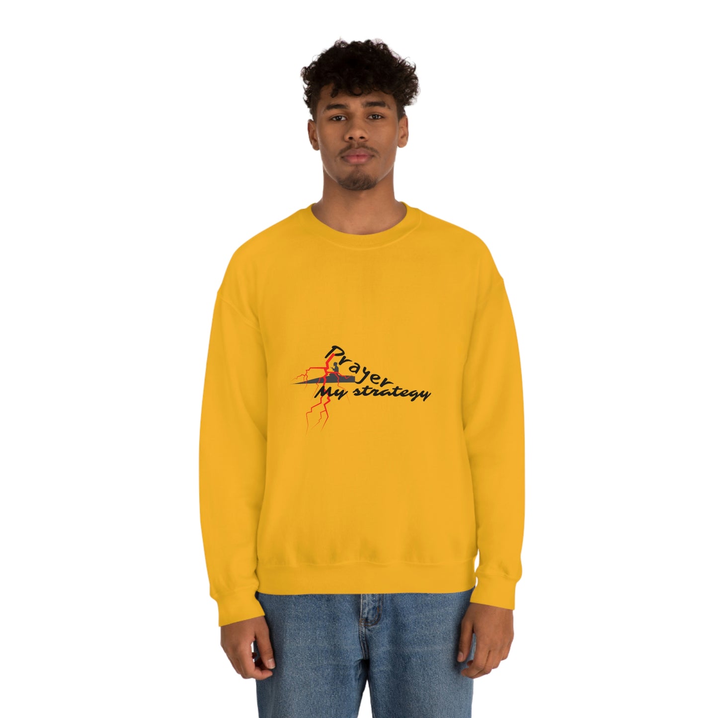 Prayer My Strategy Sweatshirt