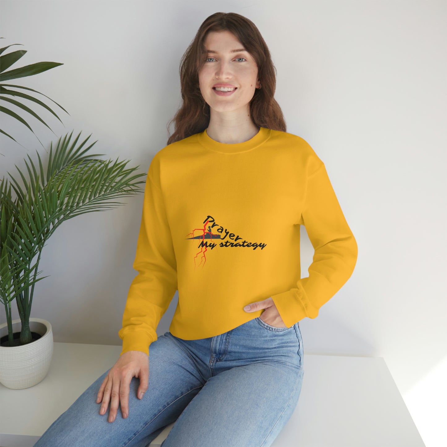 Prayer My Strategy Sweatshirt