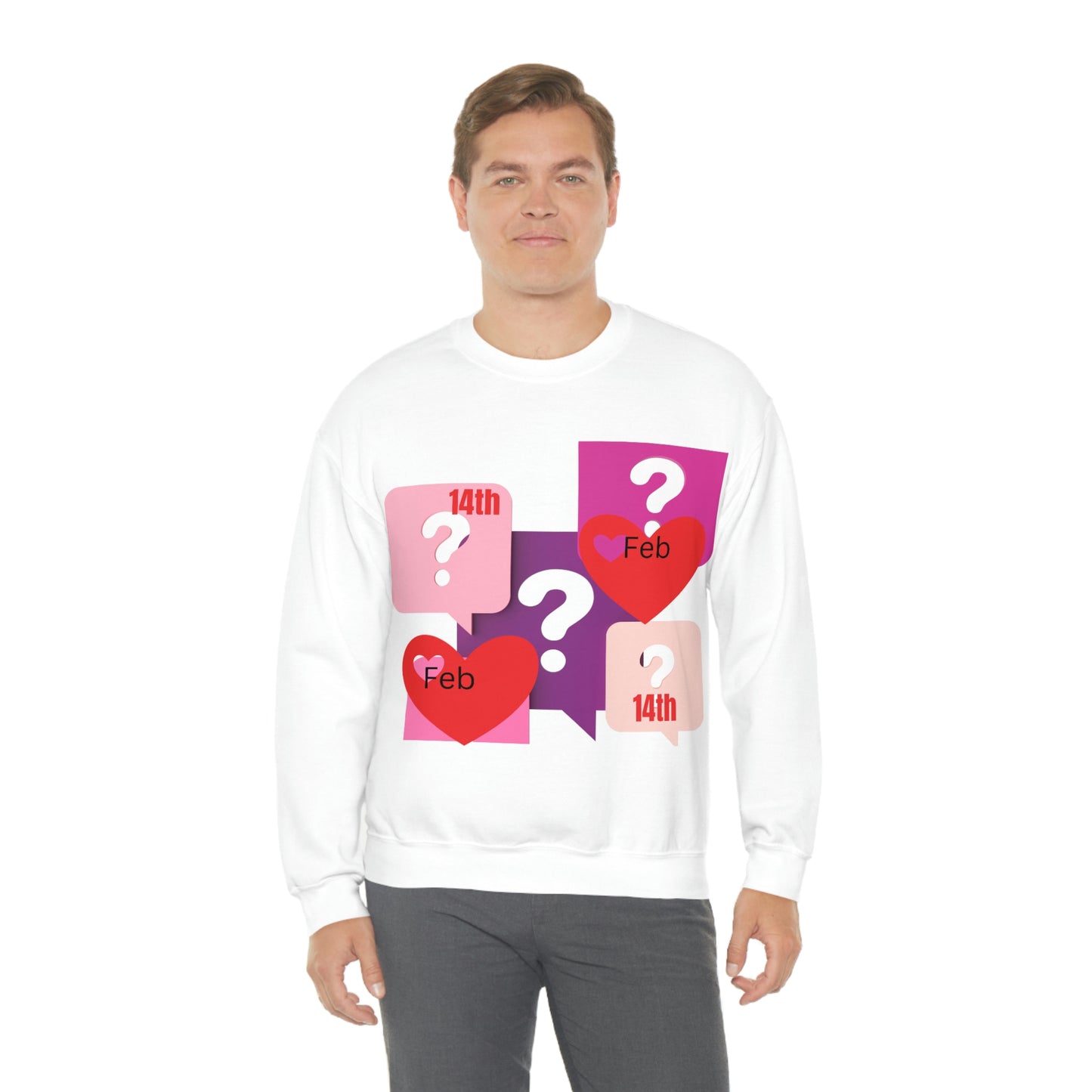 Val Heavy Blend Crewneck Sweatshirt