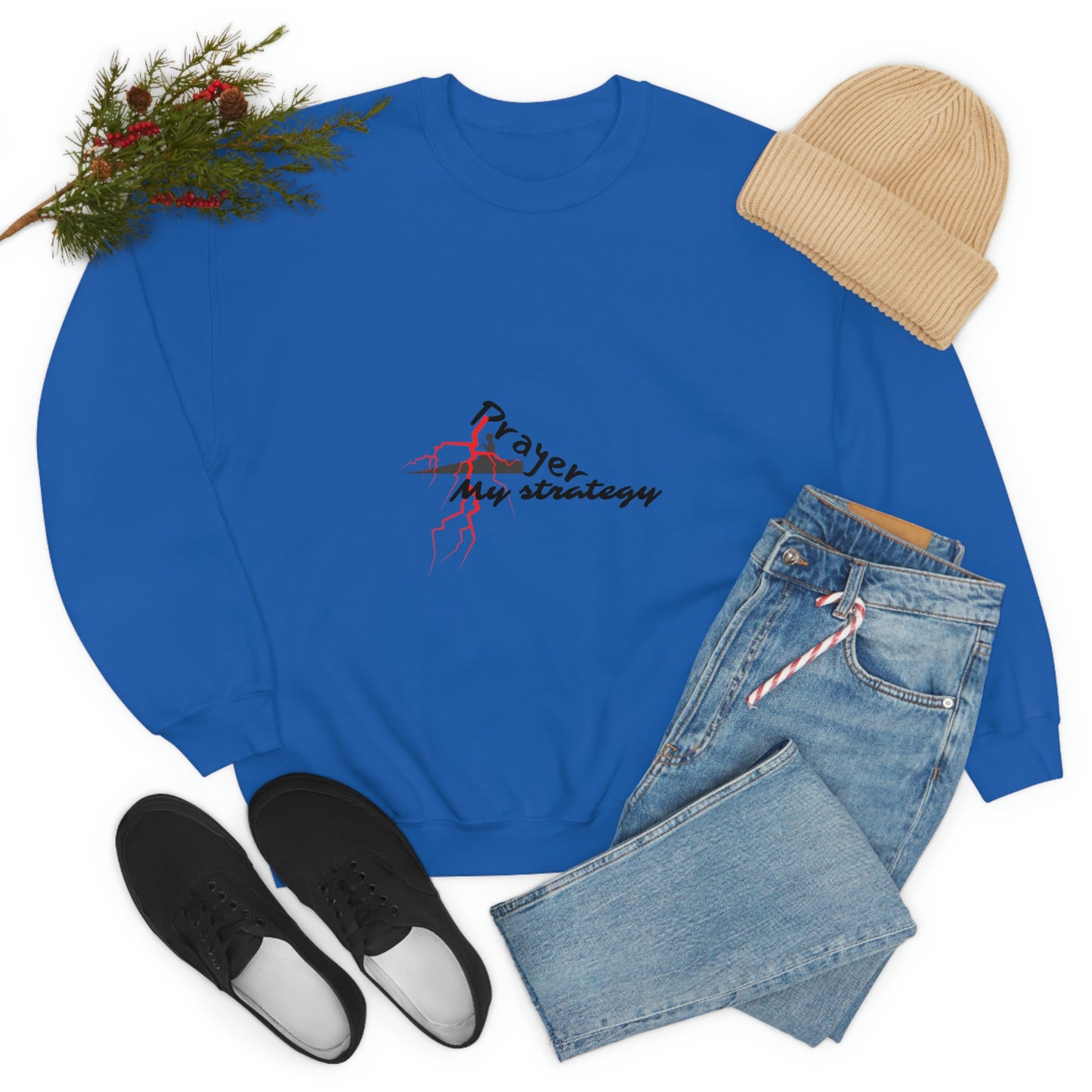 Prayer My Strategy Sweatshirt