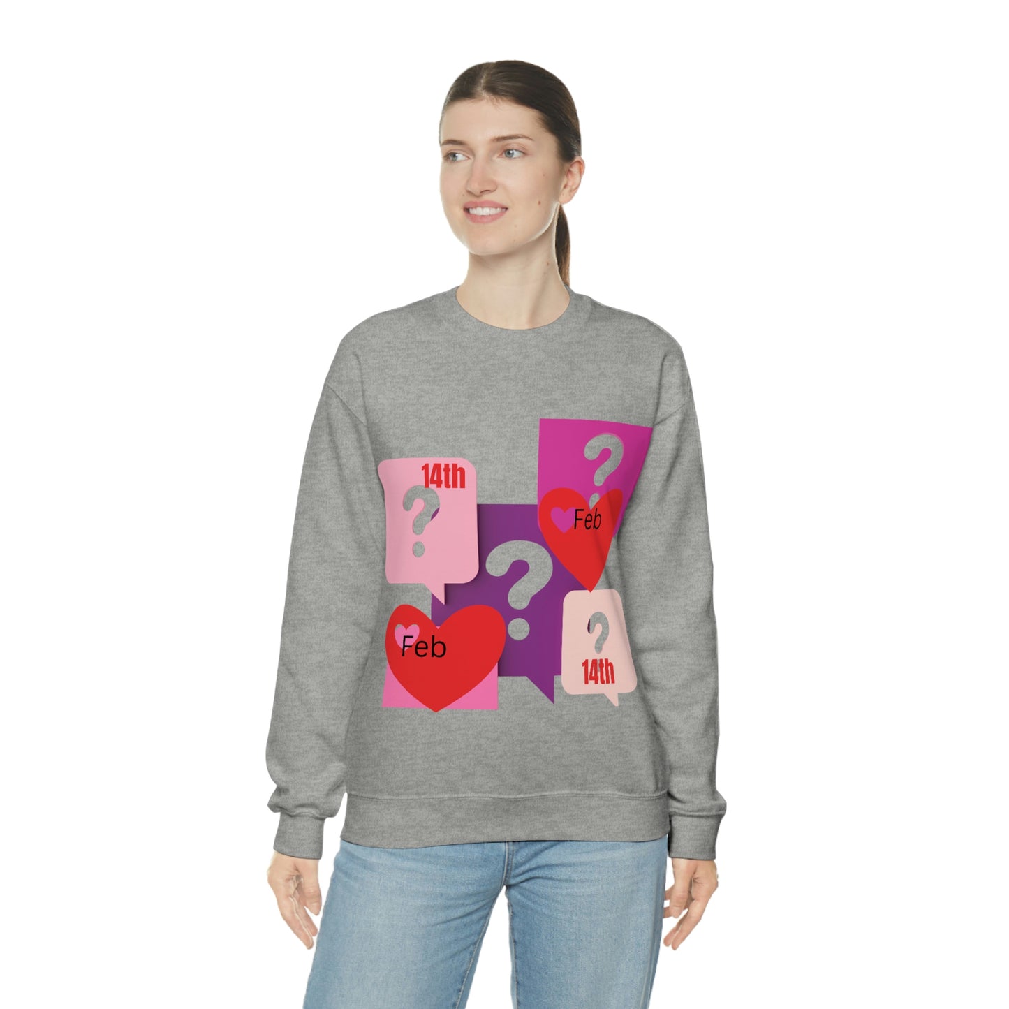Val Heavy Blend Crewneck Sweatshirt