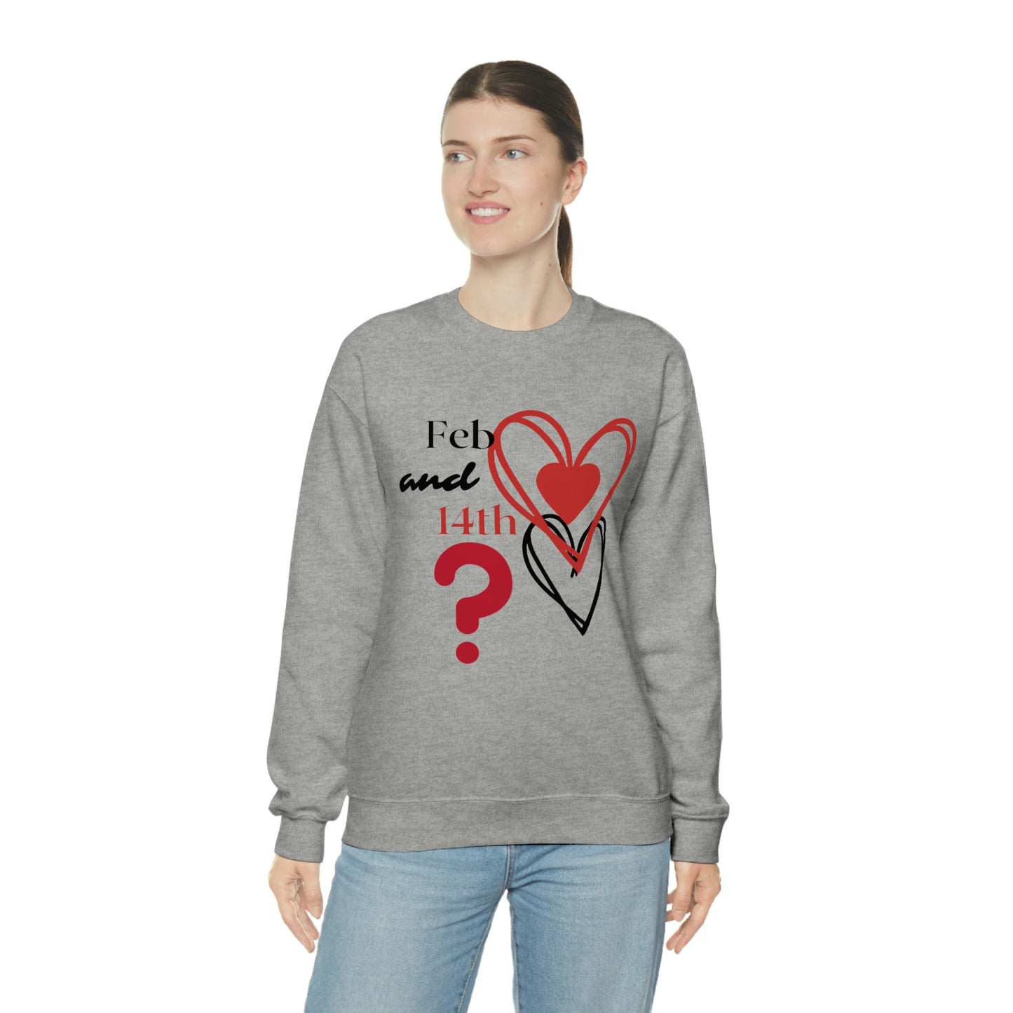Val Feb 14th Crewneck Sweatshirt