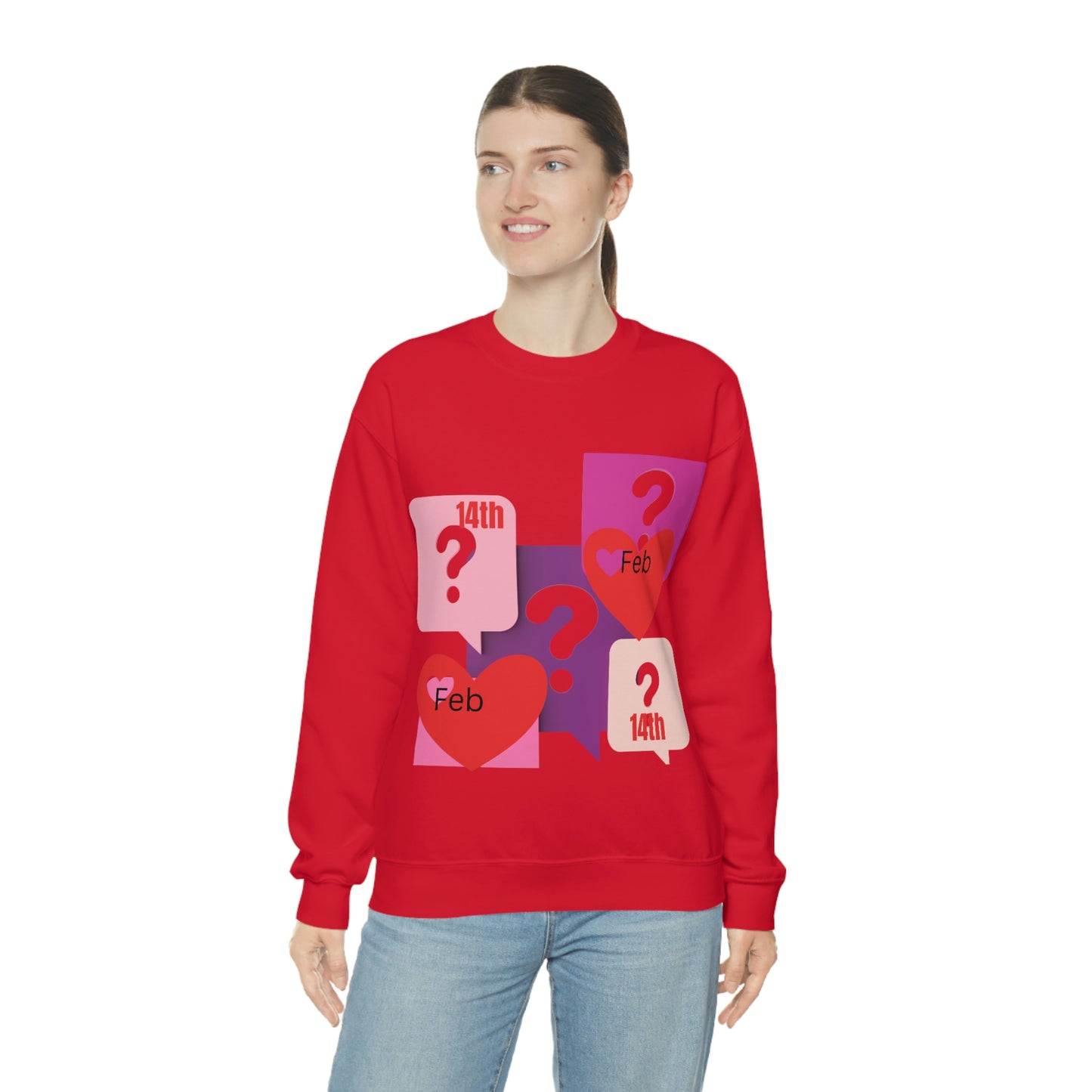 Val Heavy Blend Crewneck Sweatshirt