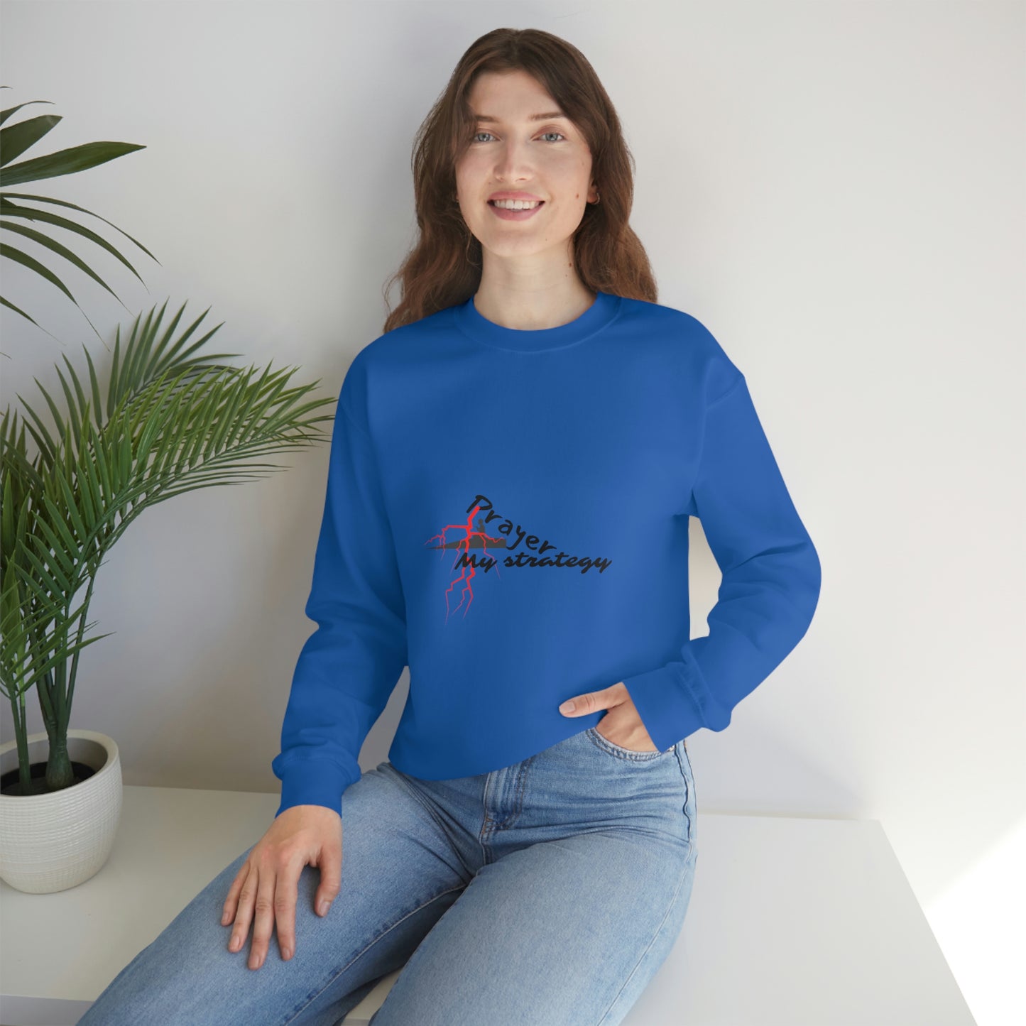 Prayer My Strategy Sweatshirt