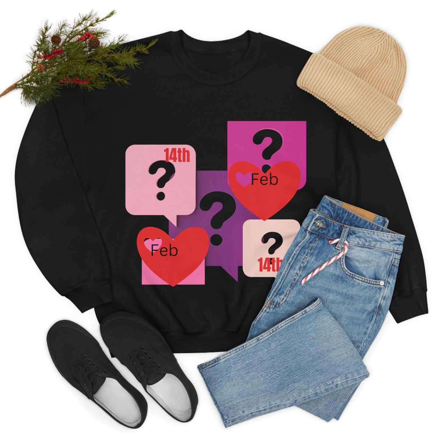 Val Heavy Blend Crewneck Sweatshirt