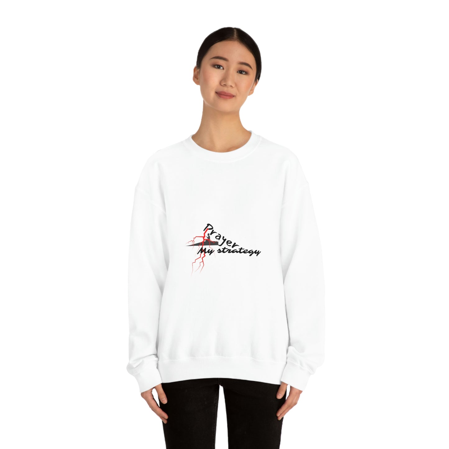 Prayer My Strategy Sweatshirt