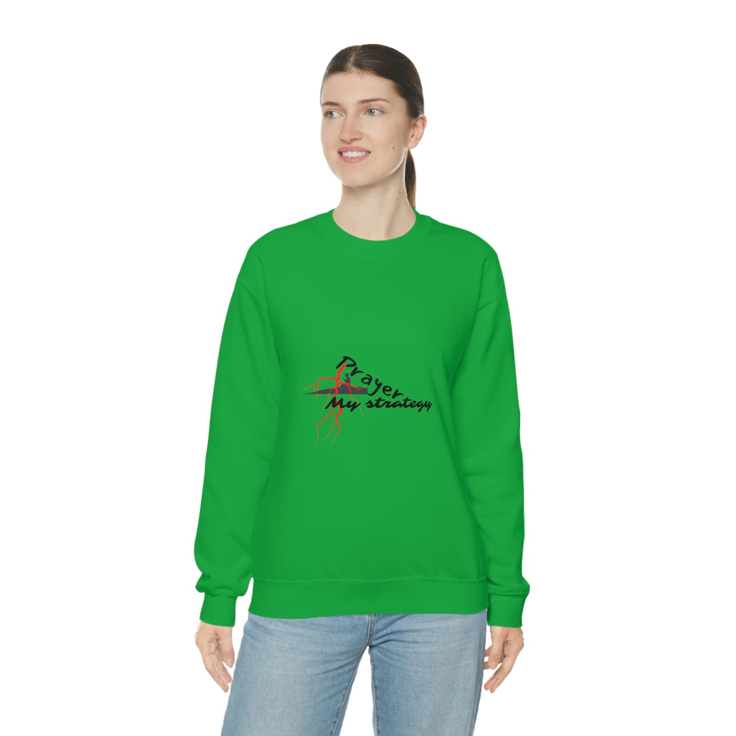 Prayer My Strategy Sweatshirt