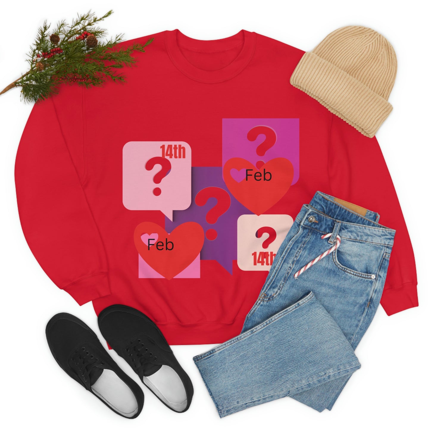 Val Heavy Blend Crewneck Sweatshirt
