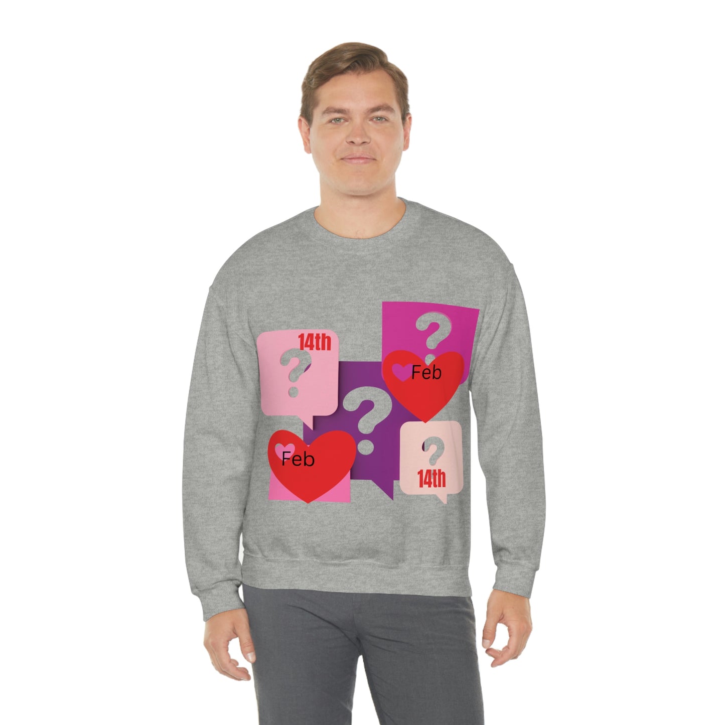 Val Heavy Blend Crewneck Sweatshirt