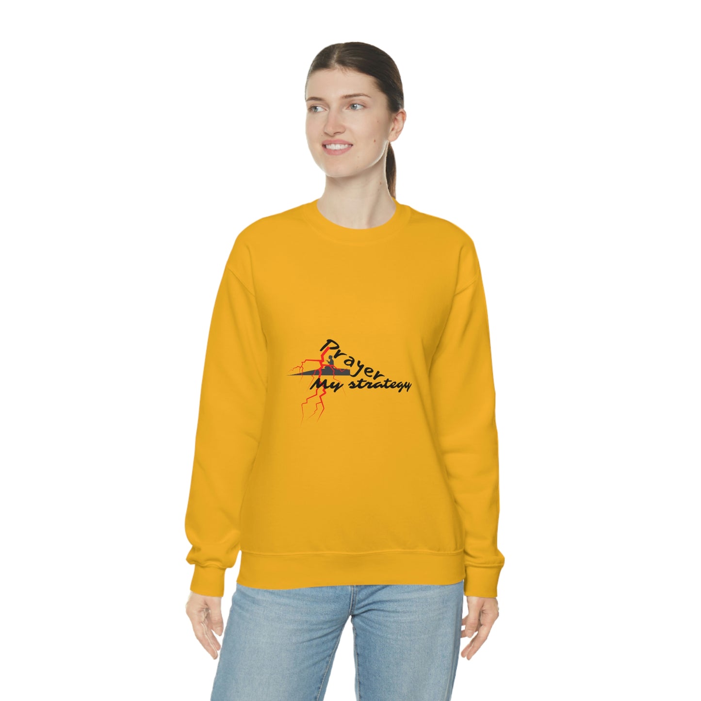 Prayer My Strategy Sweatshirt