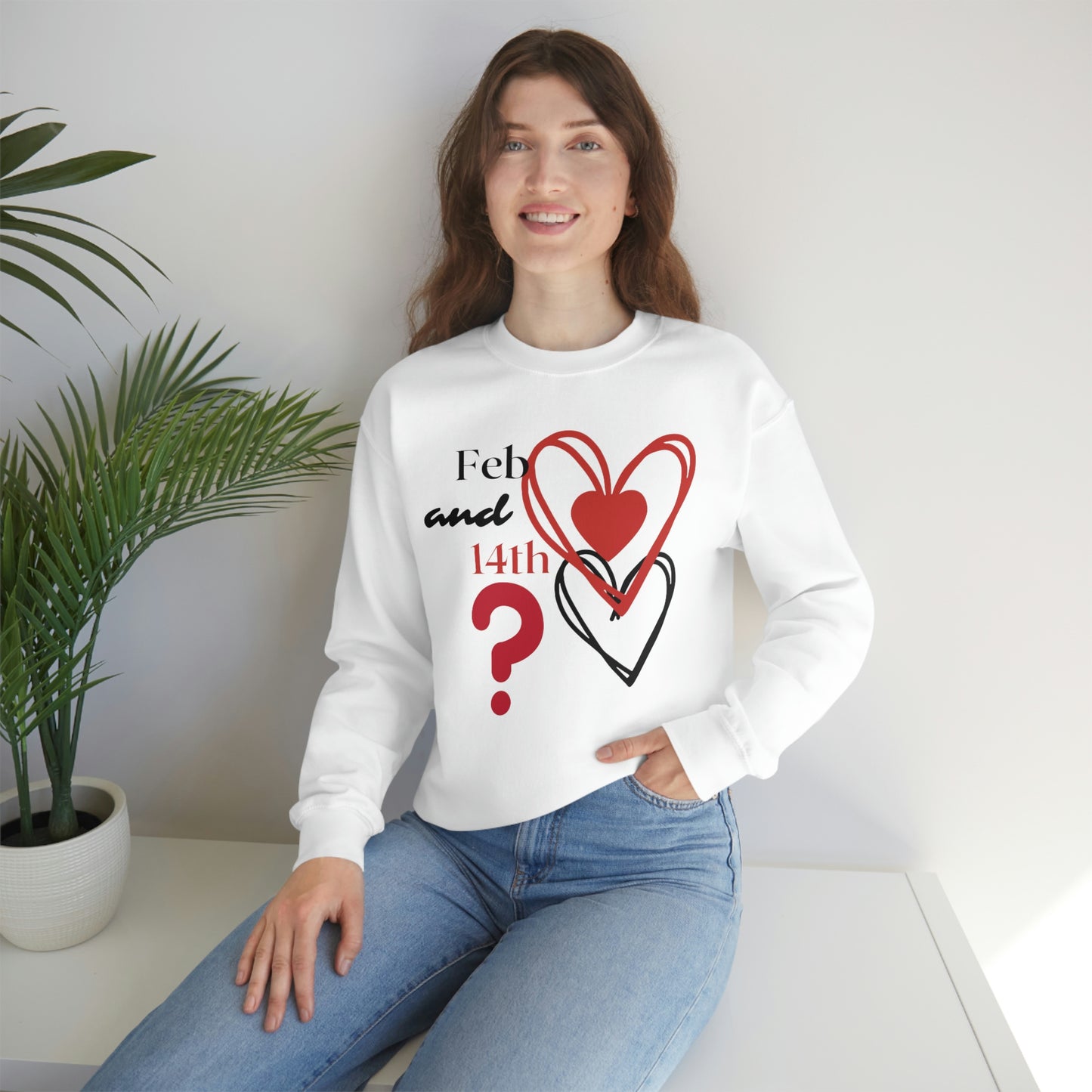 Val Feb 14th Crewneck Sweatshirt