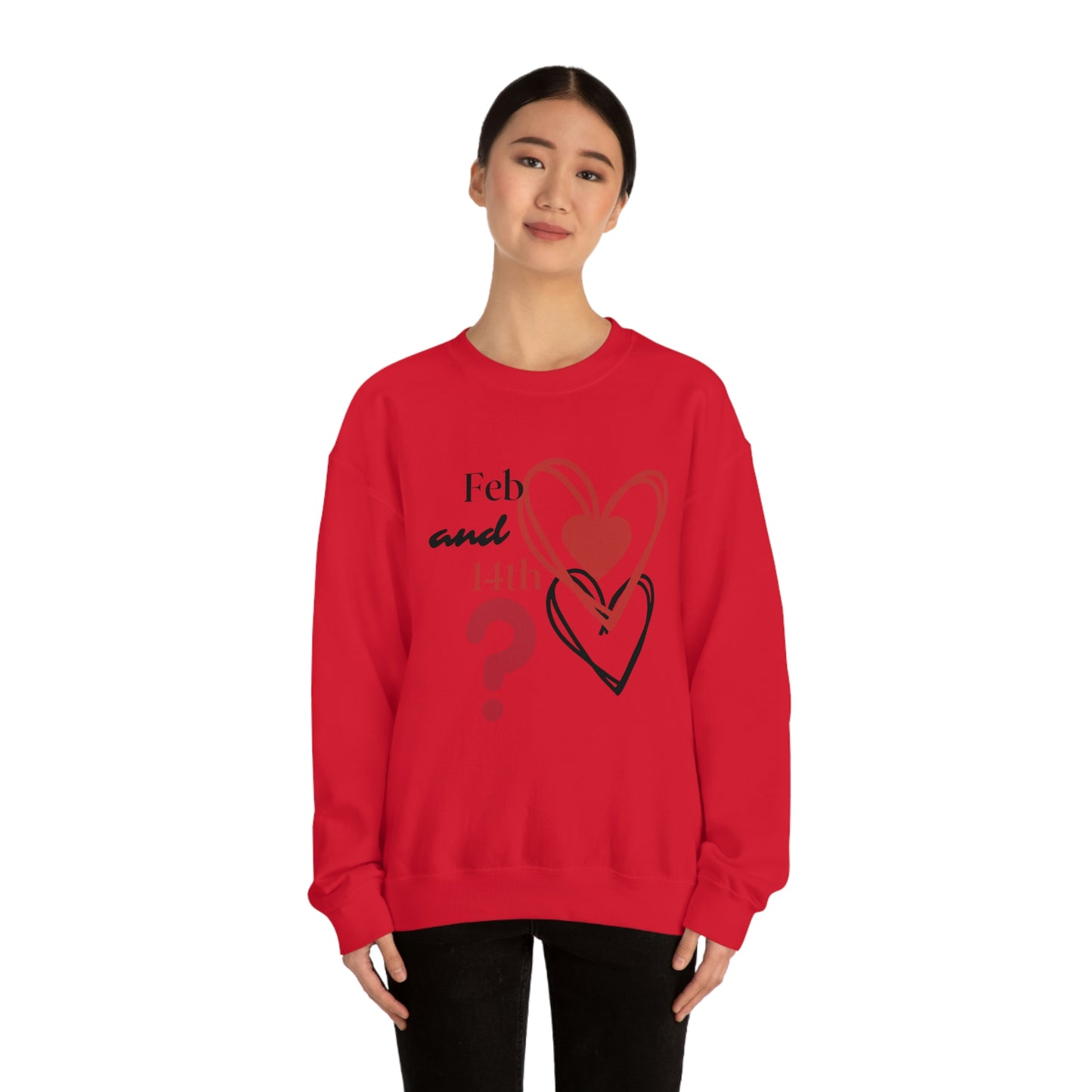 Val Feb 14th Crewneck Sweatshirt