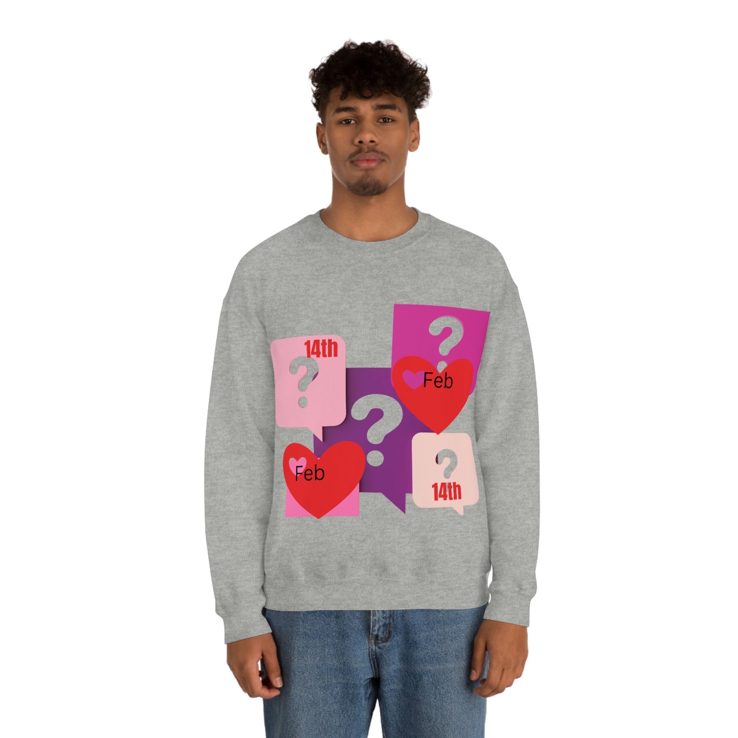 Val Heavy Blend Crewneck Sweatshirt