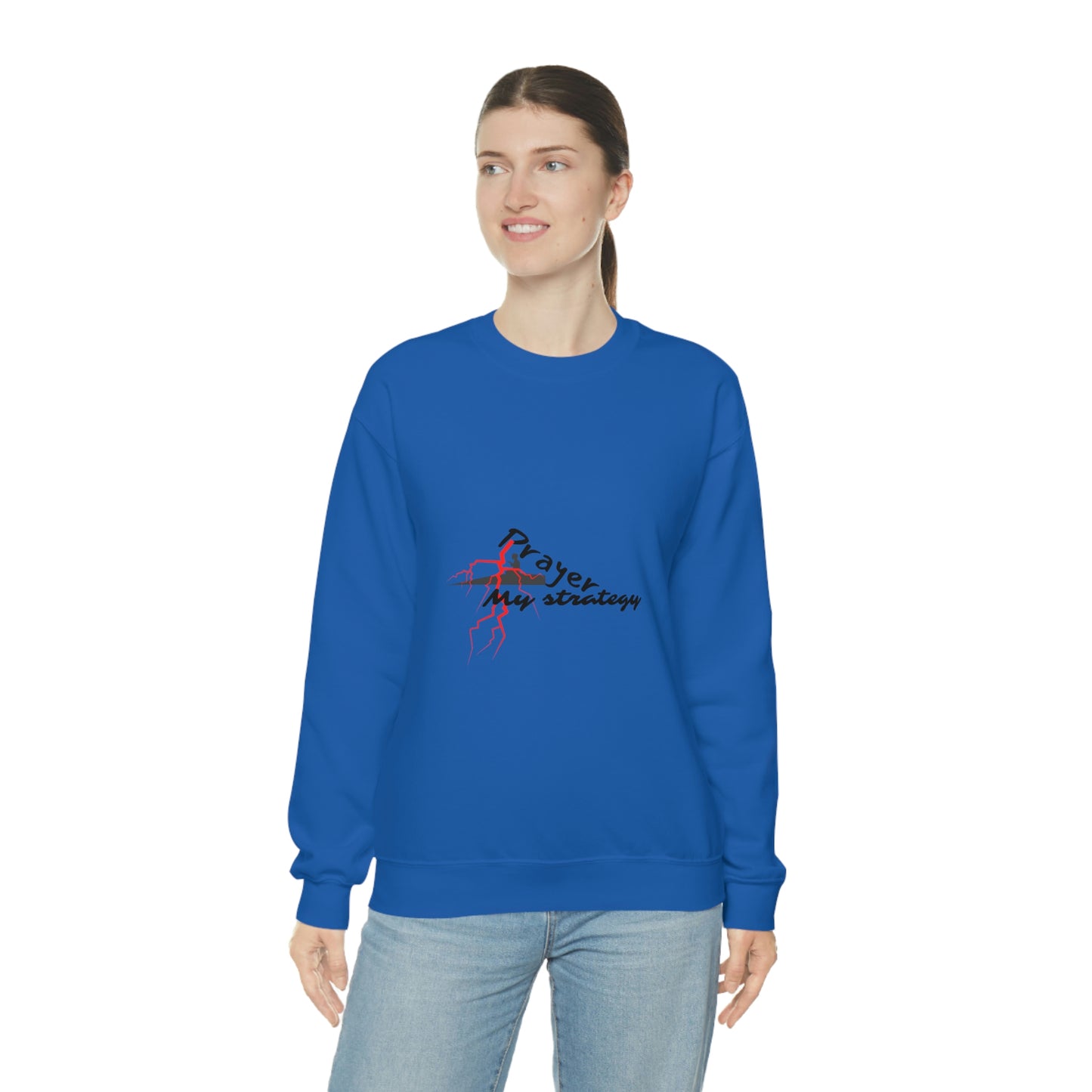 Prayer My Strategy Sweatshirt