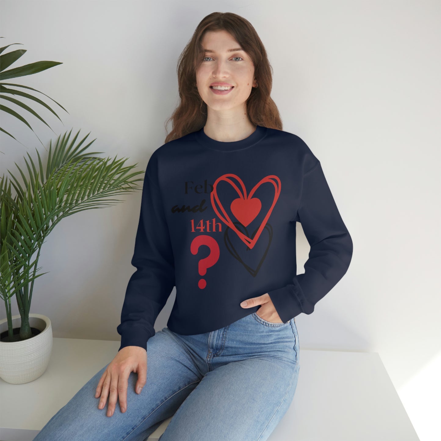 Val Feb 14th Crewneck Sweatshirt