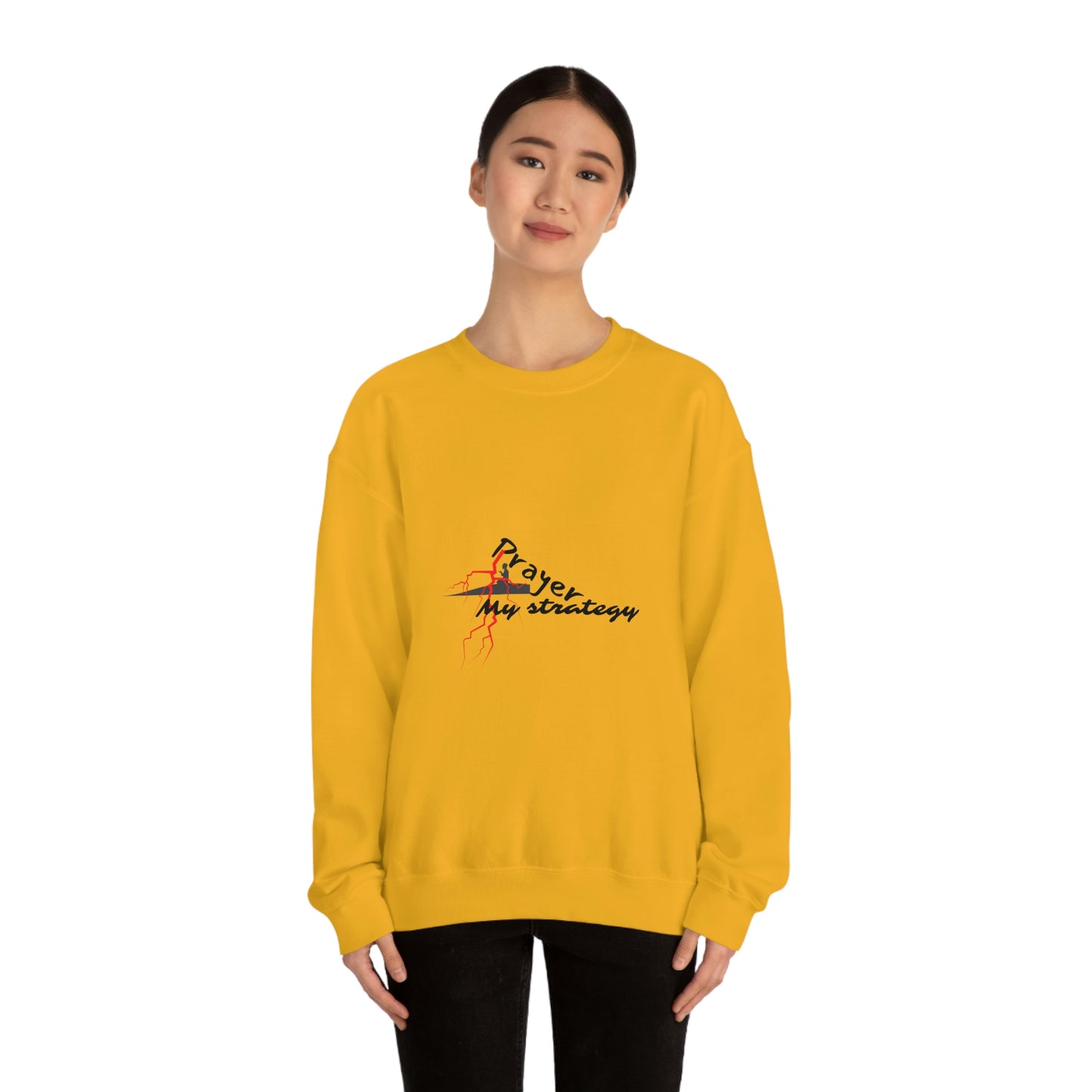 Prayer My Strategy Sweatshirt