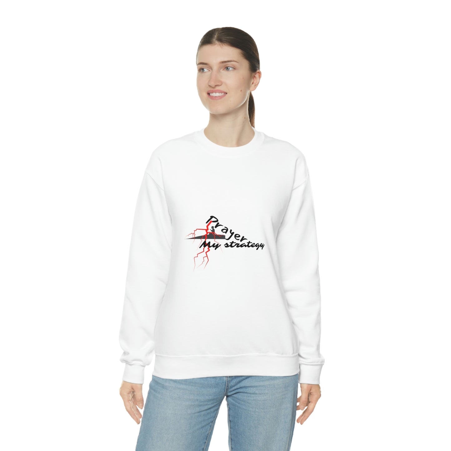 Prayer My Strategy Sweatshirt